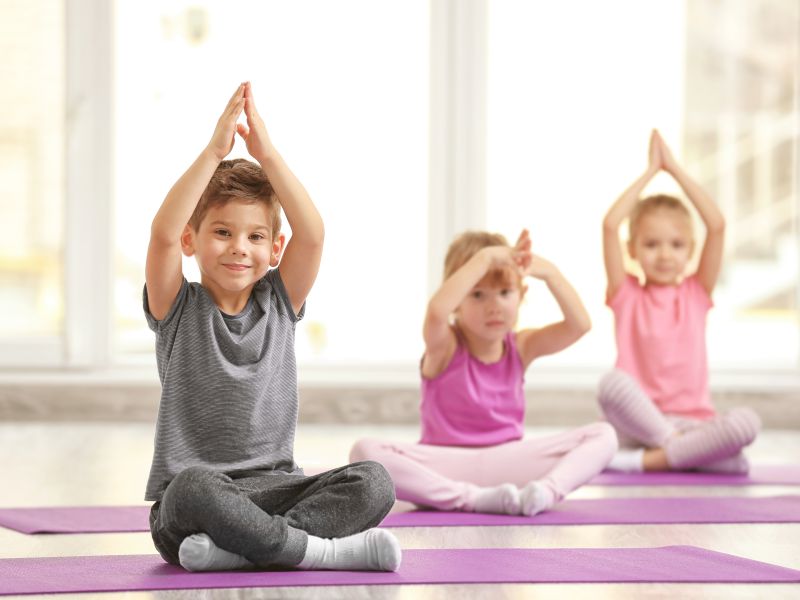 Yoga im Herbst
